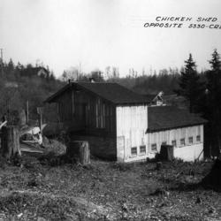 Chicken Shed. Opposite 5330 Creston St. Tract 26.